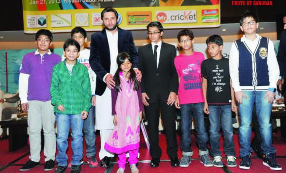 Boom Boom Afridi Enthralls His Fans in Riyadh